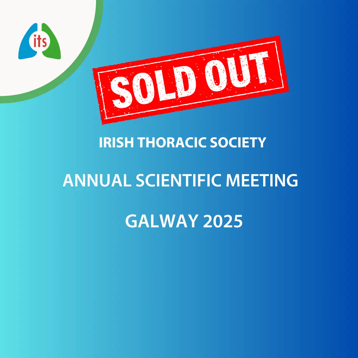 ITS Meeting Sold Out